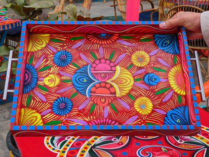 Truck Art Wooden Tray - Large (40x33 cm)